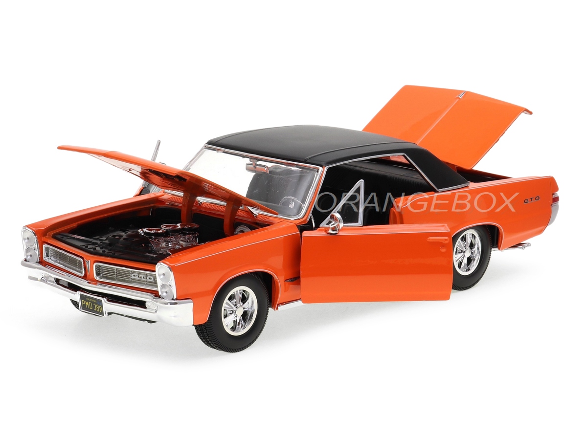 Pontiac GTO 1965 Hurst Maisto 1:18 Laranja - 19 anos! Loja on-line